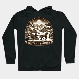 Classic Christmas Nostalgic Village Hoodie